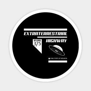 ET Highway Blk Magnet